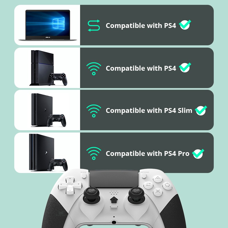 Suitable for PS4/Slim/Pro wireless Bluetooth game controller